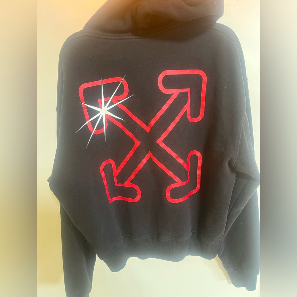 OFF-WHITE Starred Arrow Over Hoodie